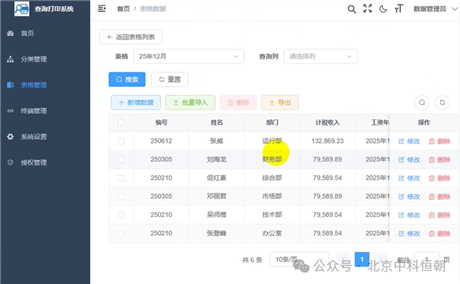 查询打印一体机