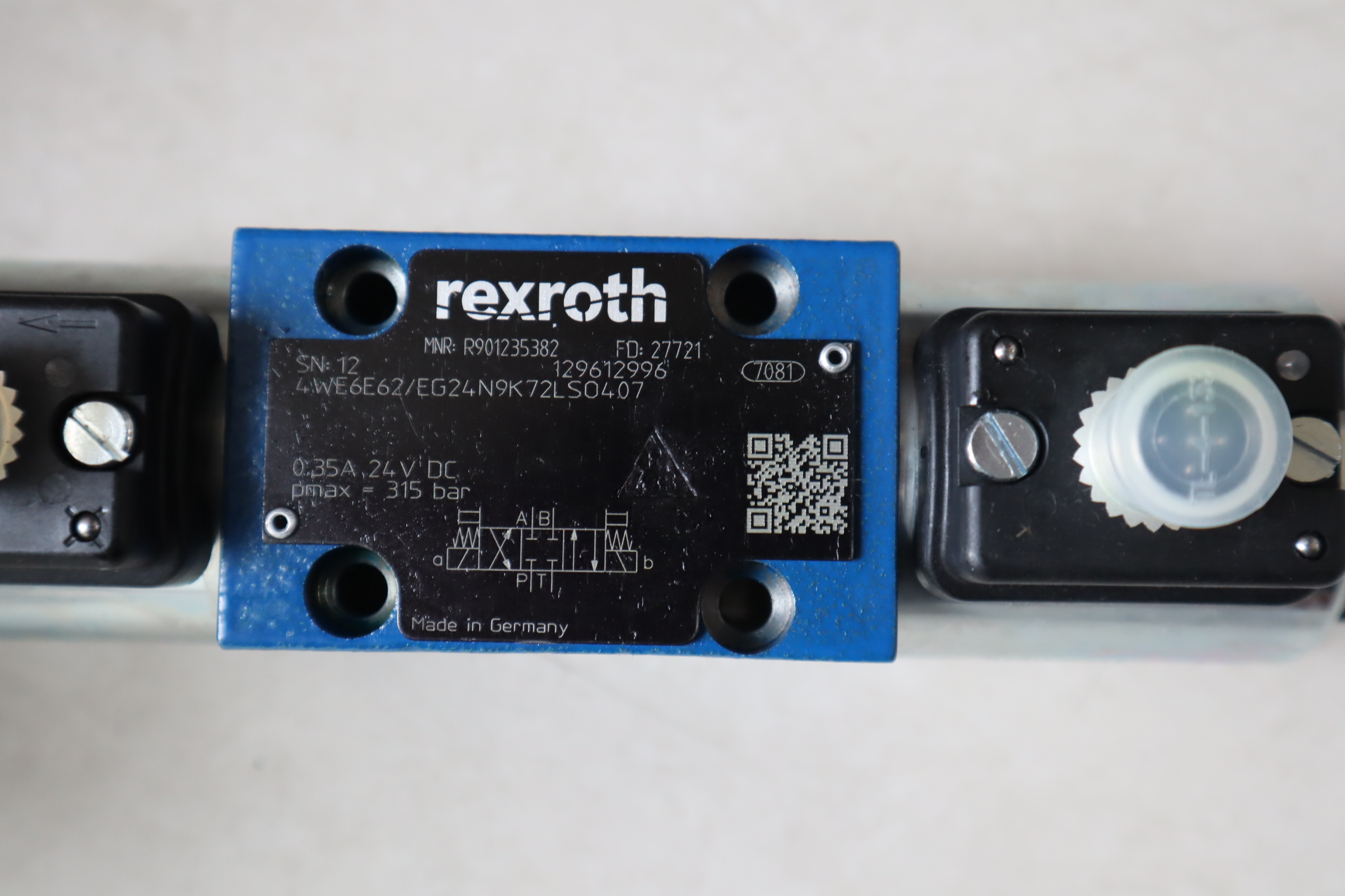 4WE6E6X/EG24N9K72LSO407 R901235382 德国力士乐REXROTH电磁阀