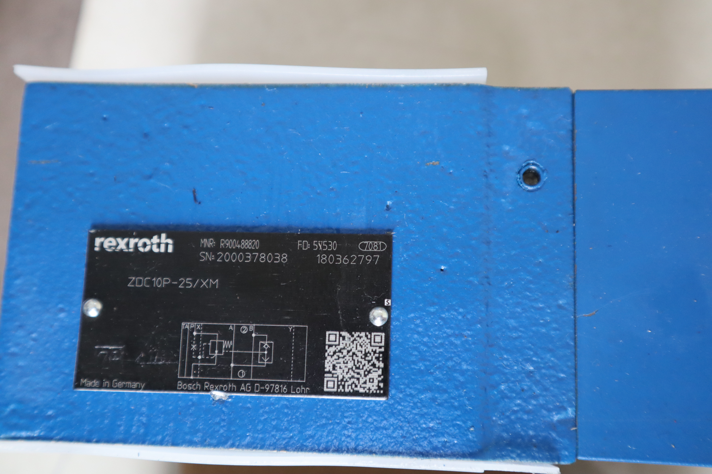 R900488820 ZDC10P-25/XM ZDC10P-2X/XM 力士乐REXROTH压力补偿器