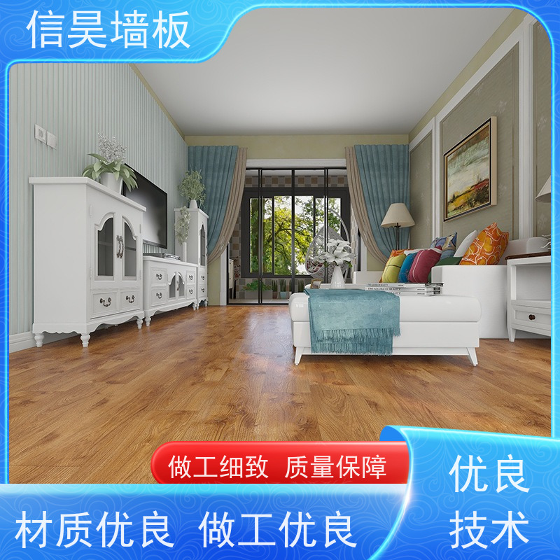 厂家直营 阻燃石晶地板 安装牢固可靠 家用地面材料