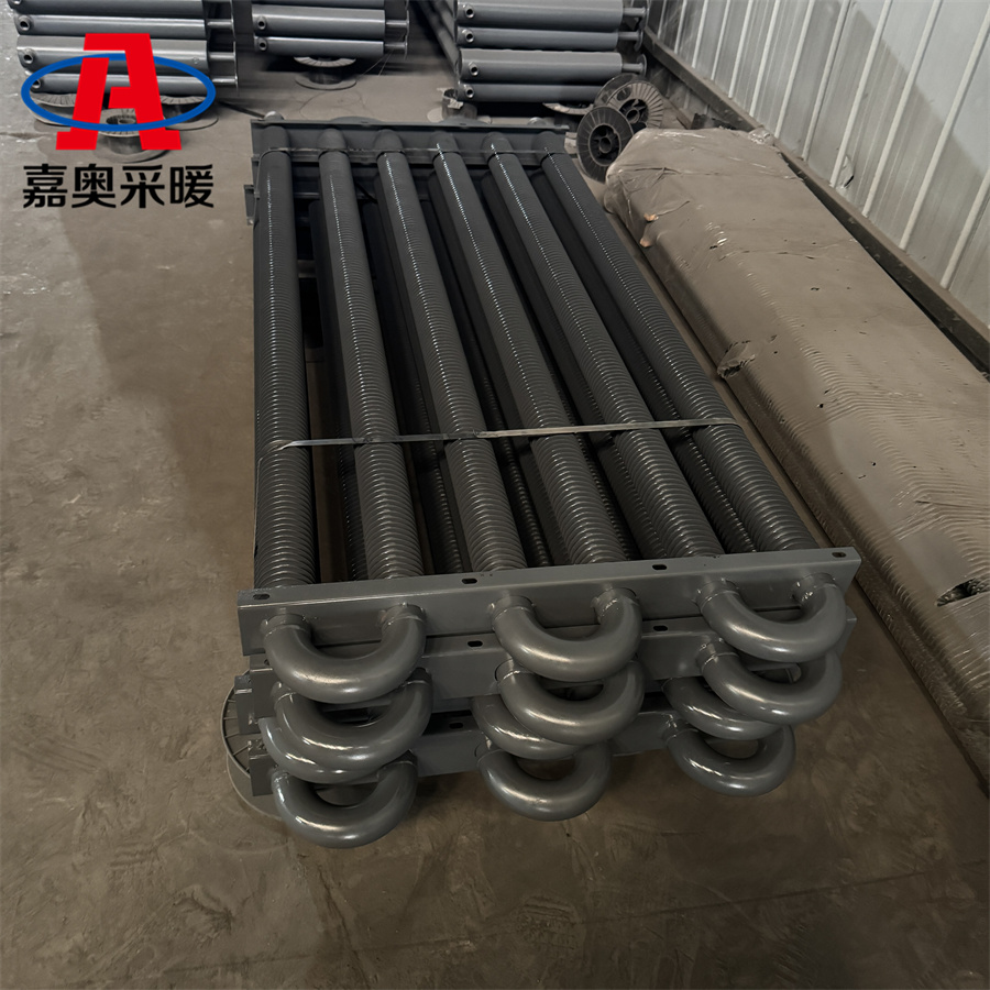 木材烘干用翅片管式换热器  带罩板钢制翅片管对流暖气片