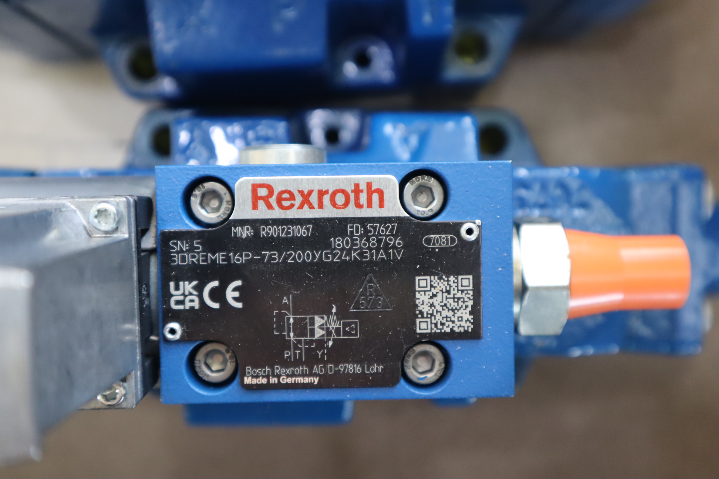 R901231067 3DREME16P-73/200YG24K31A1V 力士乐REXROTH比例减压阀
