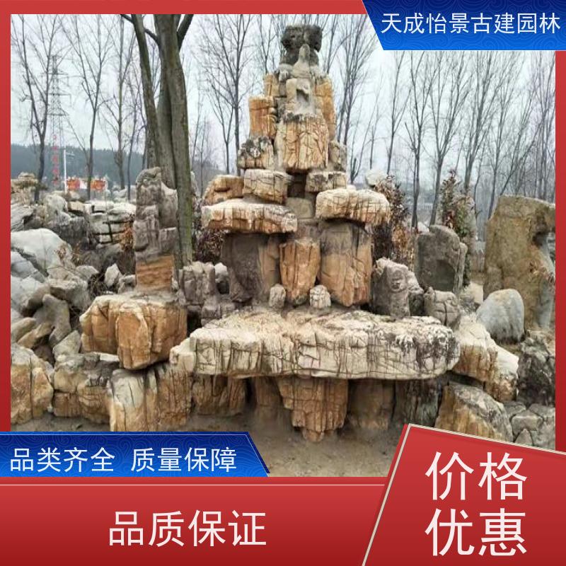 延庆 小区绿化工程 GRC假山源头生产厂家 快速上门安装