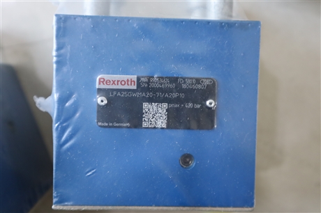 R901534624 LFA25GWMA20-7X/A20P10 德国力士乐REXROTH插装阀盖板