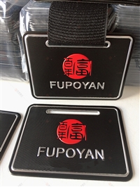 金属软胶标环保TPU吊标 床垫软金属胶牌6D品牌标 3D通用配饰标挂标