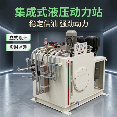 大型伺服液压站节能高精度压力流量复合控制工业动力单元