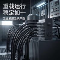 重载工业液压软管总成 高压钢丝编织橡胶油管 耐油耐磨定制