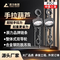 辰力3吨手拉葫芦工业级耐磨工厂建筑吊装起重设备