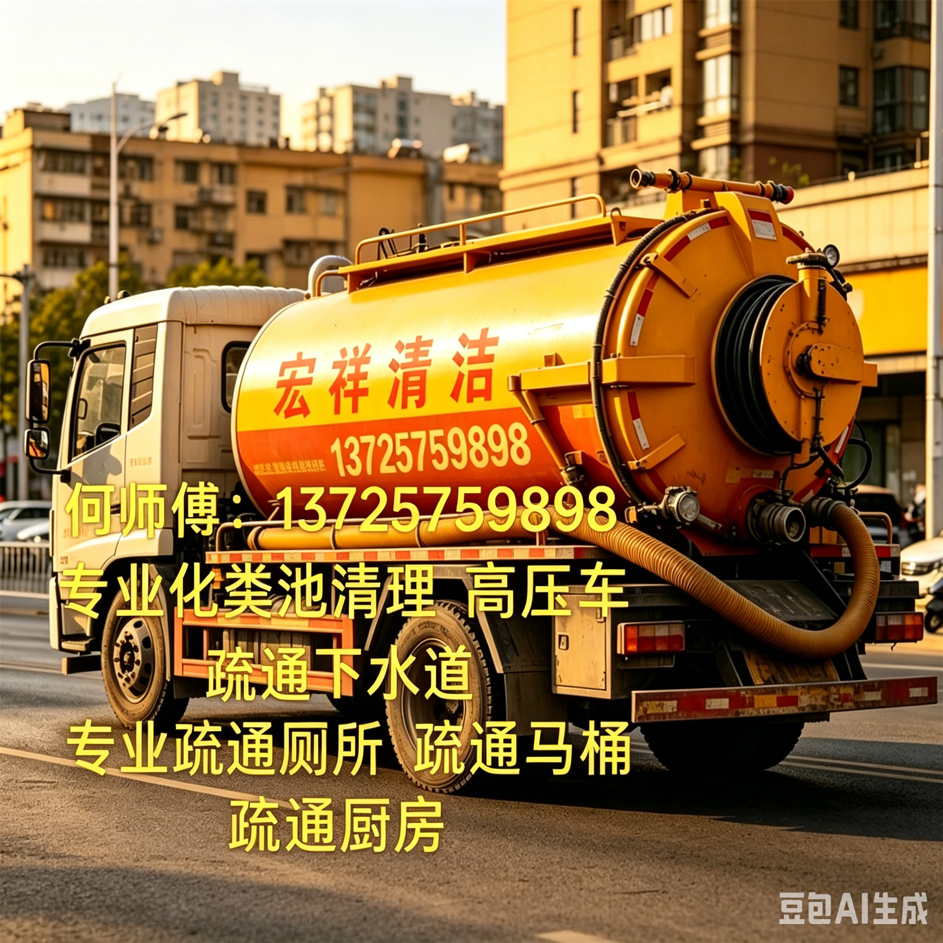 化粪池清理