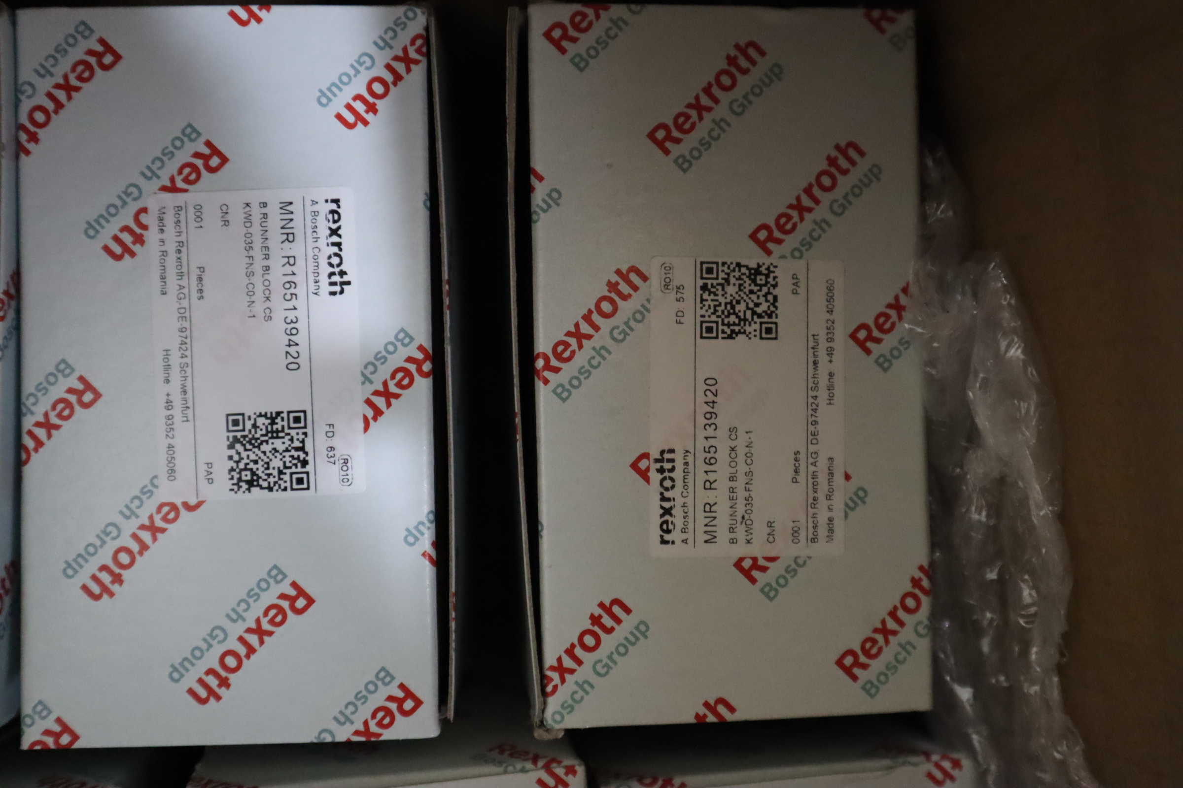 R165139420 KWD 035 FNS-C0-N-1 德国力士乐REXROTH滑块