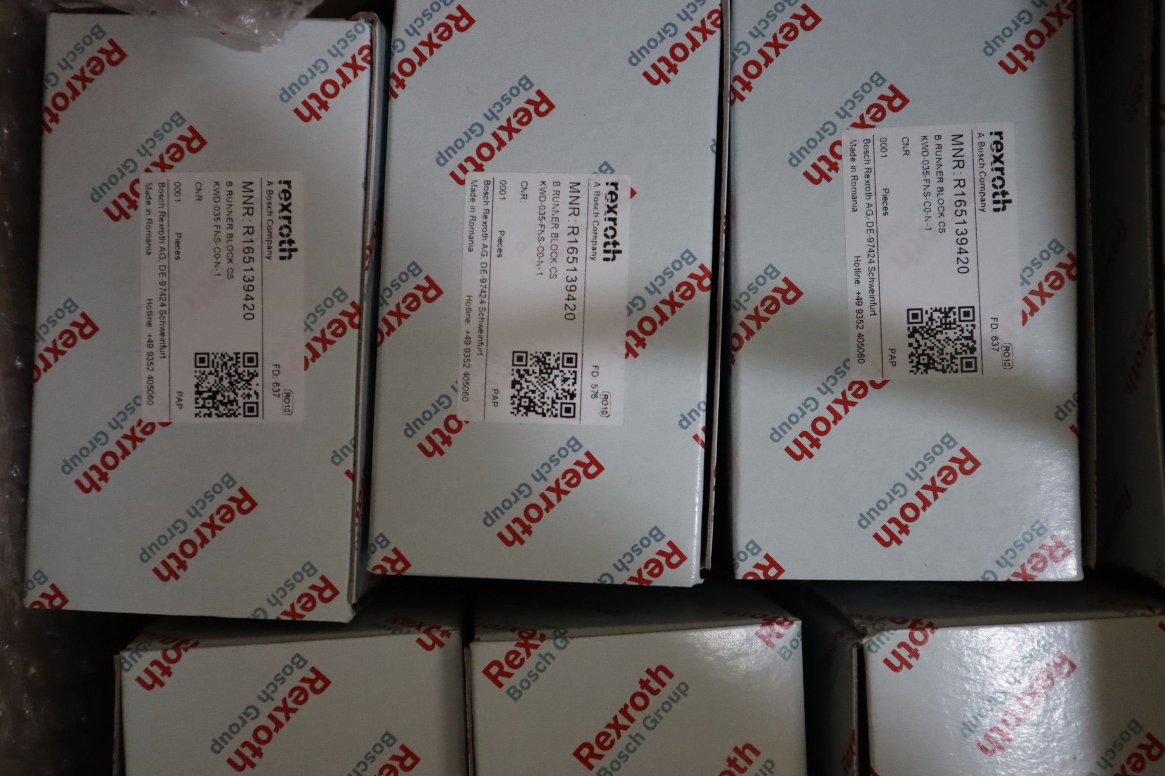 R165139420 KWD 035 FNS-C0-N-1 德国力士乐REXROTH滑块