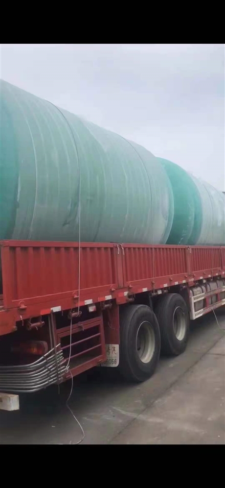 玻璃钢化粪池整体缠绕成型耐酸碱抗渗漏1-100立方国标GB/T39549