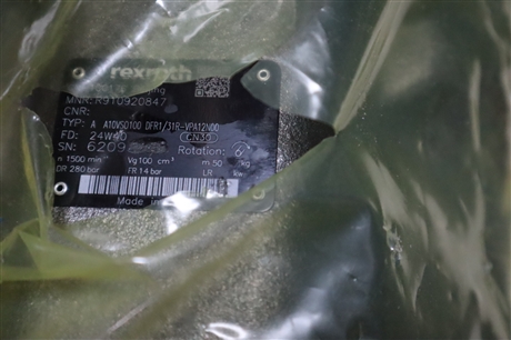 A A10VSO100DFR1/31R-VPA12N00 R910920847 力士乐