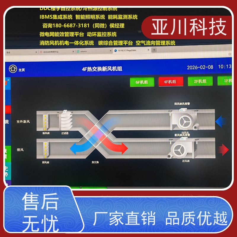 实训中心AI赋能IBMS楼宇集成化系统维护管理
