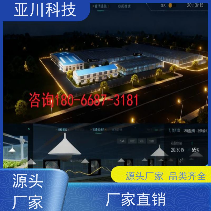 实训中心ibms数字孪生与集成管理多屏幕展示