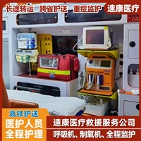 厦门活动医疗保障团队医护齐全配备监护设备-速康救护车出租