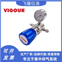 VIGOUR皓固不锈钢减压阀 精密调压压力调节器 工业流体稳压控制