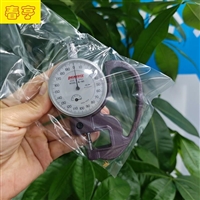 日本 Peacock 孔雀 G-6C 指针式千分测厚仪 薄型工件厚度计