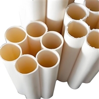 白色七孔梅花管 外径107mm地埋通信穿线管 抗压抗拉伸PVC多孔管