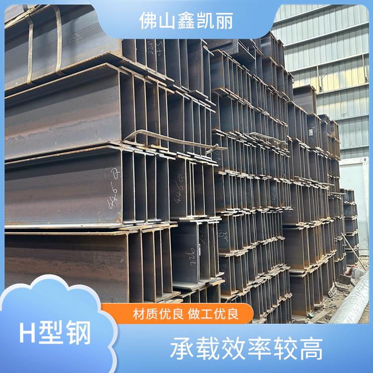 钢结构立柱H型钢 承载能力较大 抗弯能力突出 制作过程简易