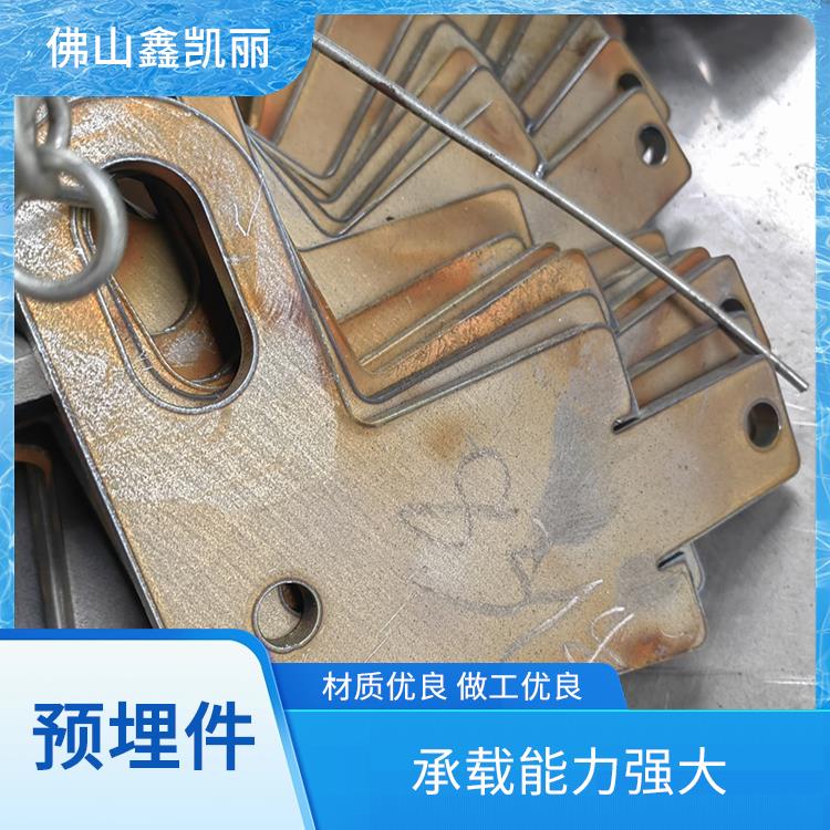 镀锌预埋件 安装灵活便捷 抗拉强度较高 受力均匀稳定 鑫凯丽