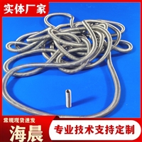 渗水弹簧钢管 桥梁透水管 不锈钢弹簧钢管 螺旋裹丝渗水管 海晨