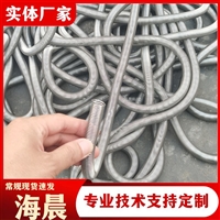 渗水弹簧管 桥梁排水管 沥青路面不锈钢螺旋裹丝透水管 海晨