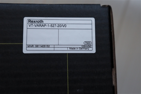 力士乐REXROTH 放大器0811405152 VT-VARAP1-527-2X/V0德国产