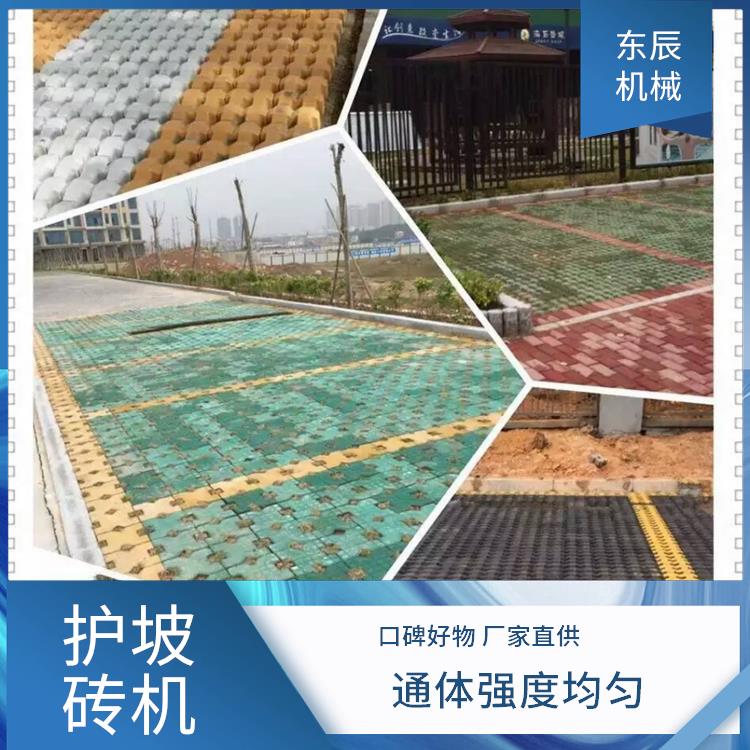 东辰机械 花砖设备 制品密实度大 坚固耐用抗压强