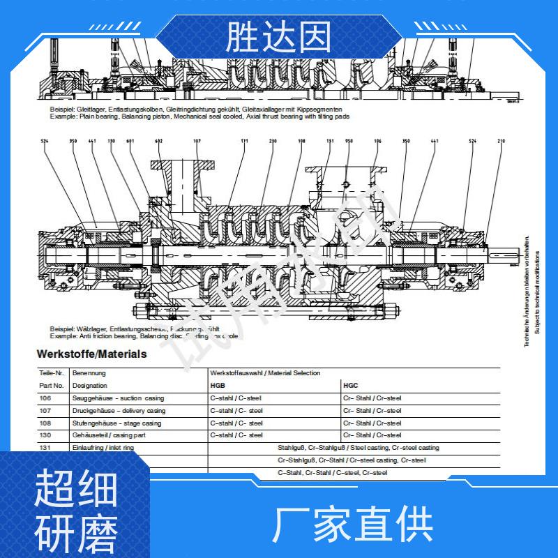 凯士比电泵CHTC6/5平衡盘套