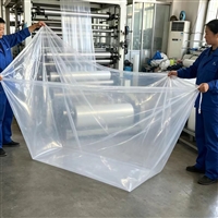 大型机械防尘防雨四方袋 PE平口袋塑料方底袋 机械设备包装立体袋