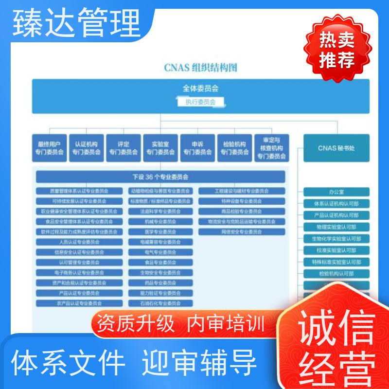 重庆市一站式CNAS认可辅导不符合项整改