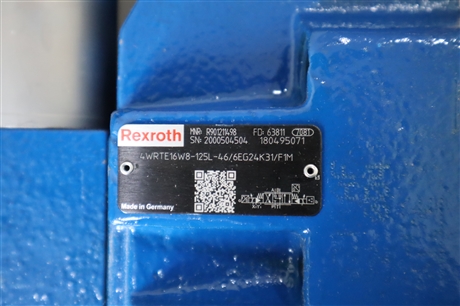 R901211498 4WRTE16W8-125L-46/6EG24K31/F1M 力士乐REXROTH比例阀