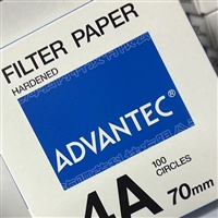  4A-70日本ADVANTEC东洋4A系列定量滤纸直径70mm