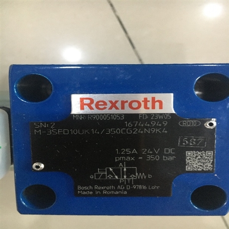 Rexroth电磁阀4WE 6 J62 /EW230N9K4结构分析  