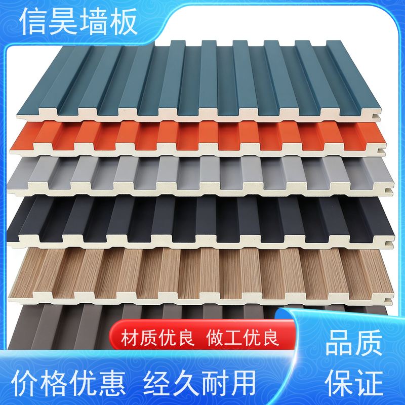 长城板源头厂家 加厚竹木纤维格栅 海量库存 阻燃