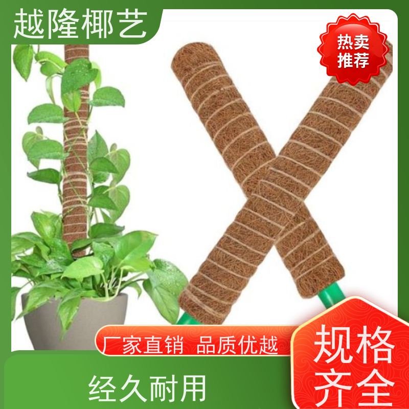 越隆椰艺 源头工厂 量身定制 环保无甲Q醛椰棕棒