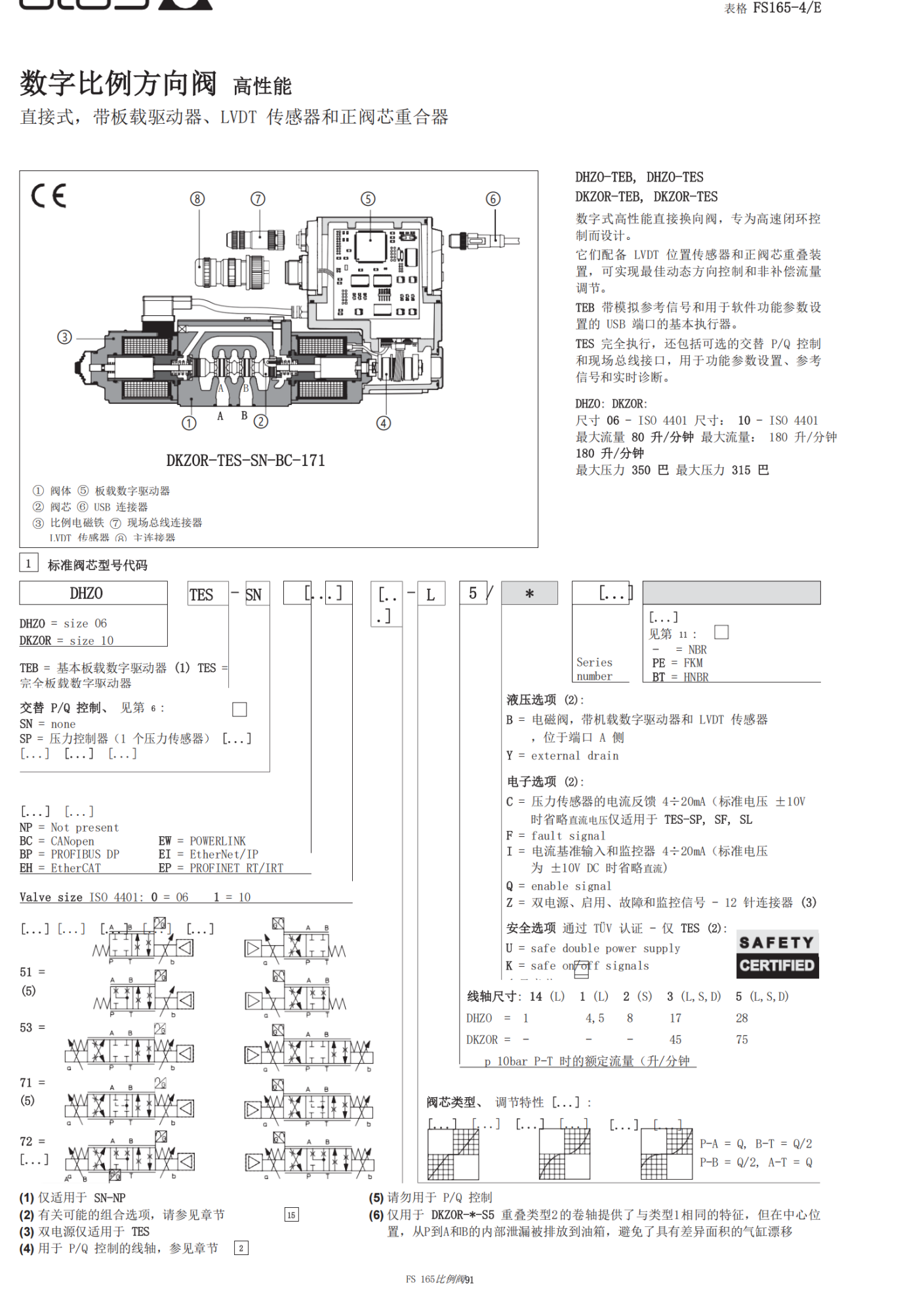 ATOS直动式电磁阀 DKZOR-AEB-NP-171-S5-10/24VDC 