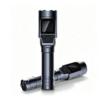 128G智能摄像强光微型手电筒4500mAh显示屏1.3寸激光定位IP65防水
