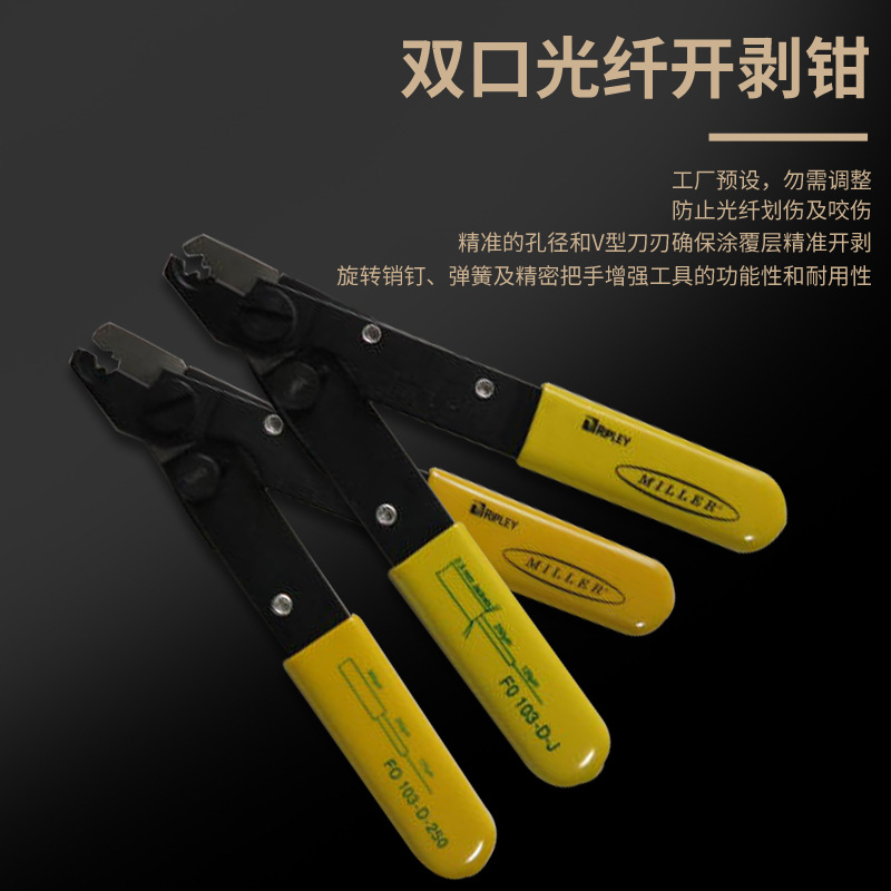 ����Miller��˾ RIPLEY FO103-D-250 ����˫�ڹ��˿���ǯ 250um-125um