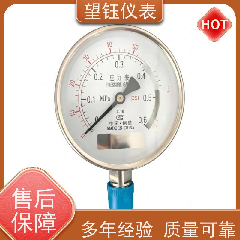 望钰  Y-100 耐酸碱压力表  暖通空调  支持配送到厂