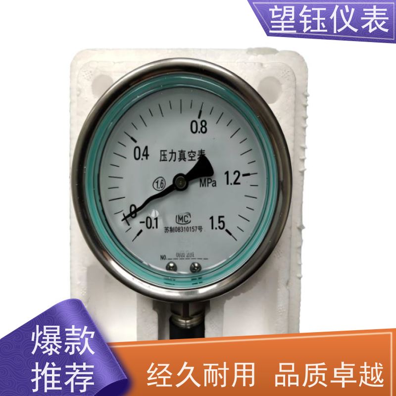 望钰  YXC-100 螺纹连接压力表  电力行业  快捷发货