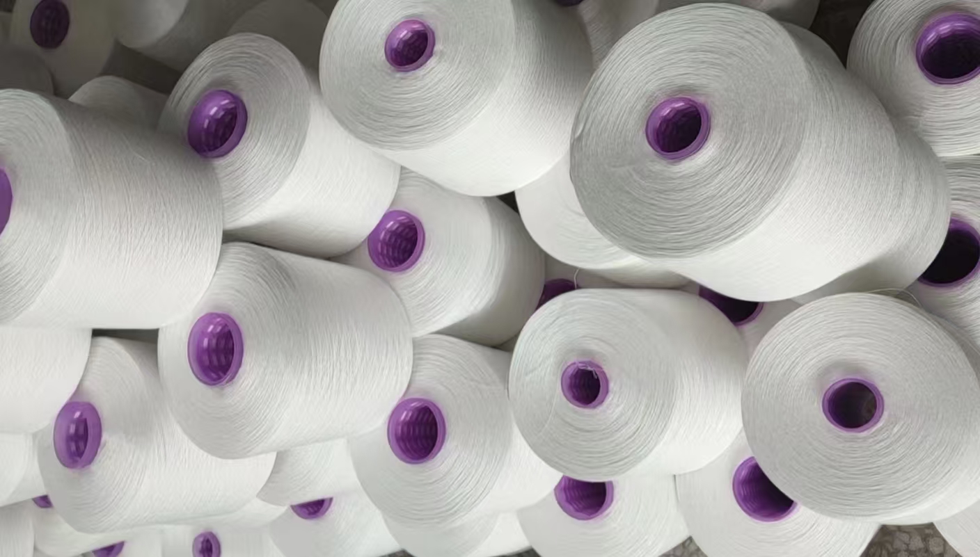 东莞地区高价收购涤纶纱线，工厂剩余，呆滞报废处理化纤纱