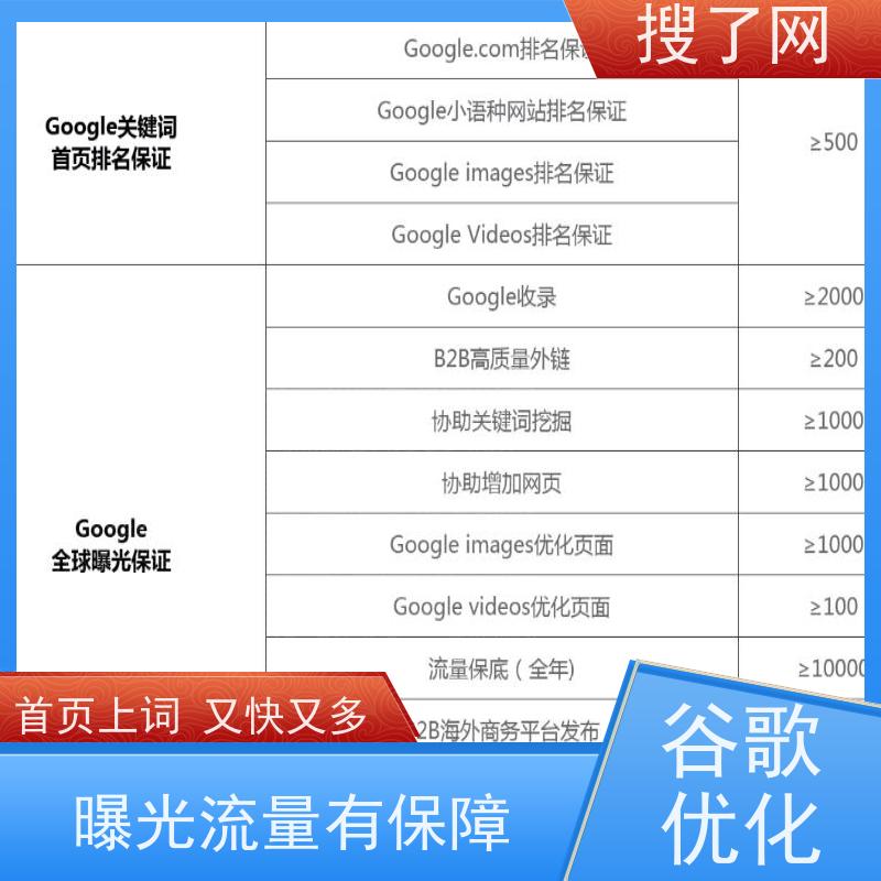 外贸网站建设  谷歌排名优化建站 服务亮点梳理