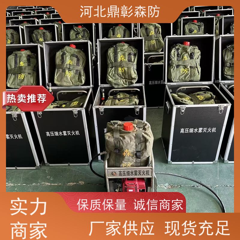 鼎彰应急装备 分体减负 抢险高压水雾枪 大容量储水袋