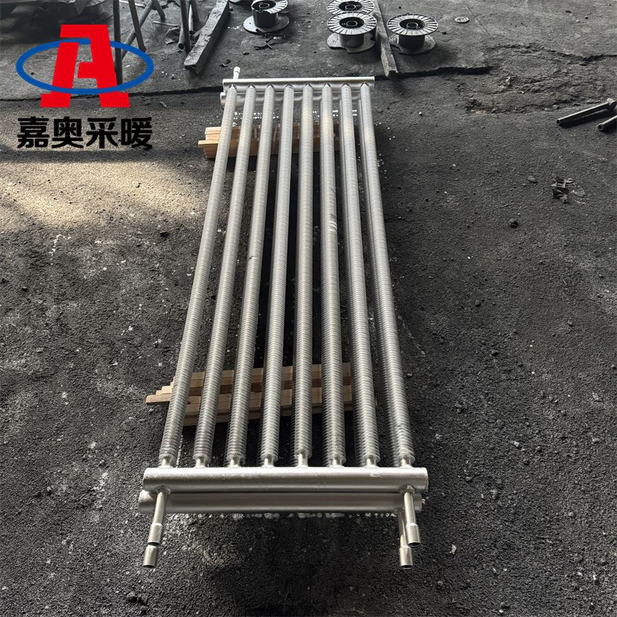 大型养殖基地用异型翅片管暖气片  1寸管翅片管暖气片厂家批发