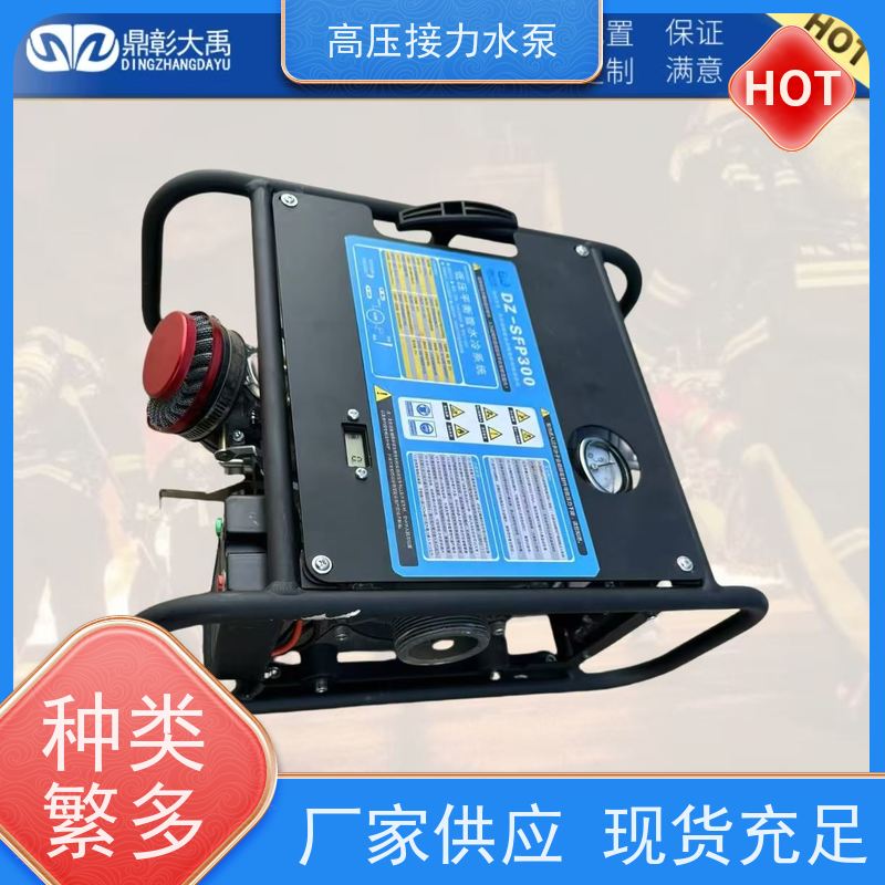 鼎彰 移动式消防输水泵 森林山地灭火 轻便背负式高压增压泵
