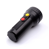 铁路LED3W信号灯手电筒3000mAh充电式锂电照明手电筒IP65防水
