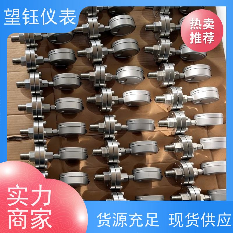 望钰  Y-60Z 卡箍快装压力表  数显指针可选  生产厂家