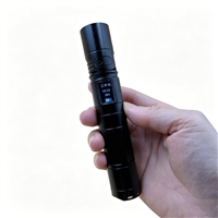 JW7307A微型强光手电筒LED6W/2000mAh液晶显示屏可蓝牙连接